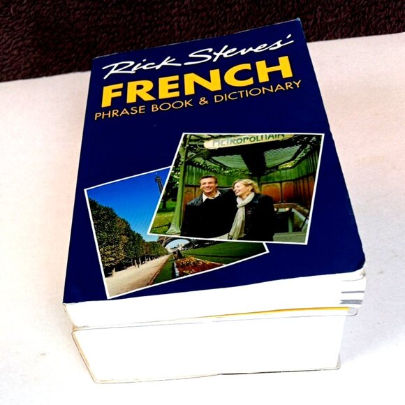 French-English Pocket Dictionary & Rick Steves French Phrases Both BooksLike New - Picture 4 of 16